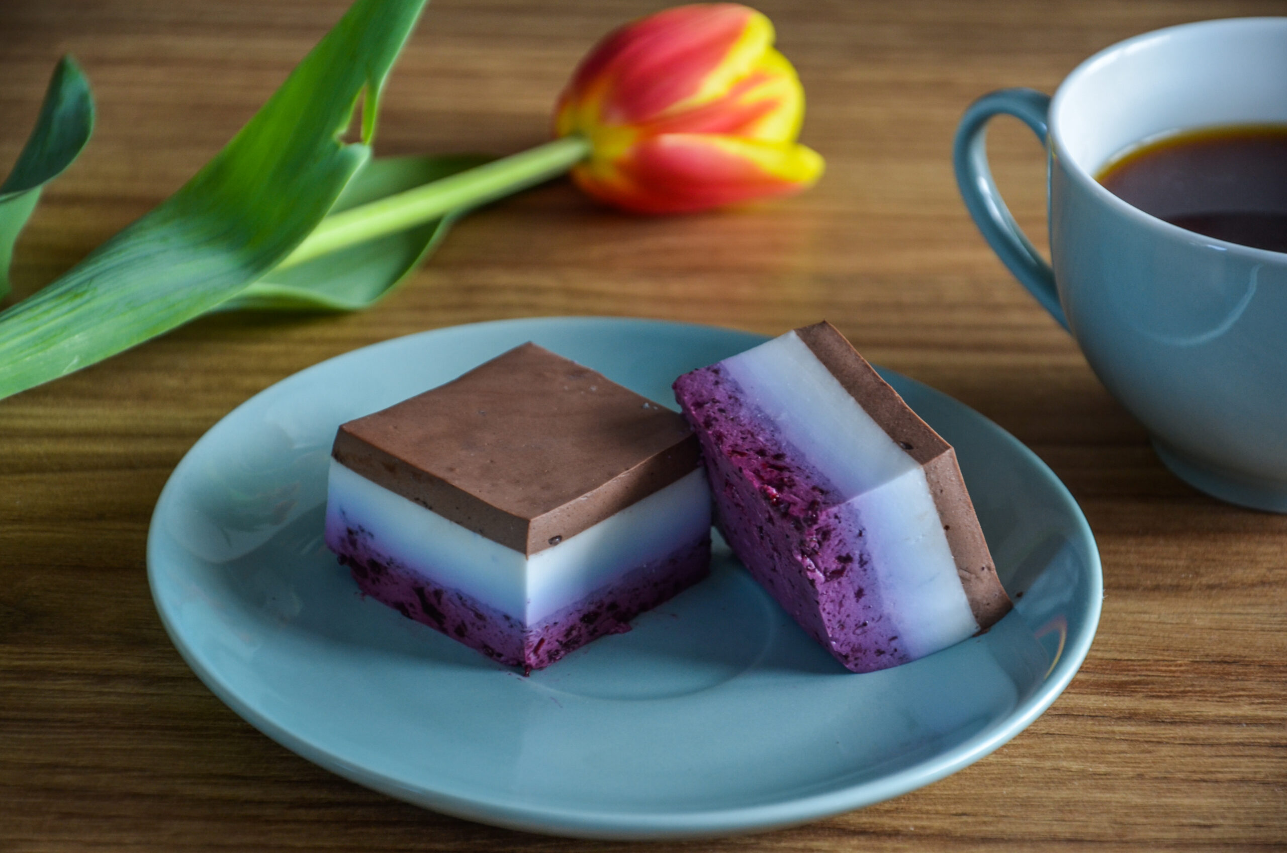 zdrowy deser, szybki deser, dietetyczny deser, deser z mleka kokosowego