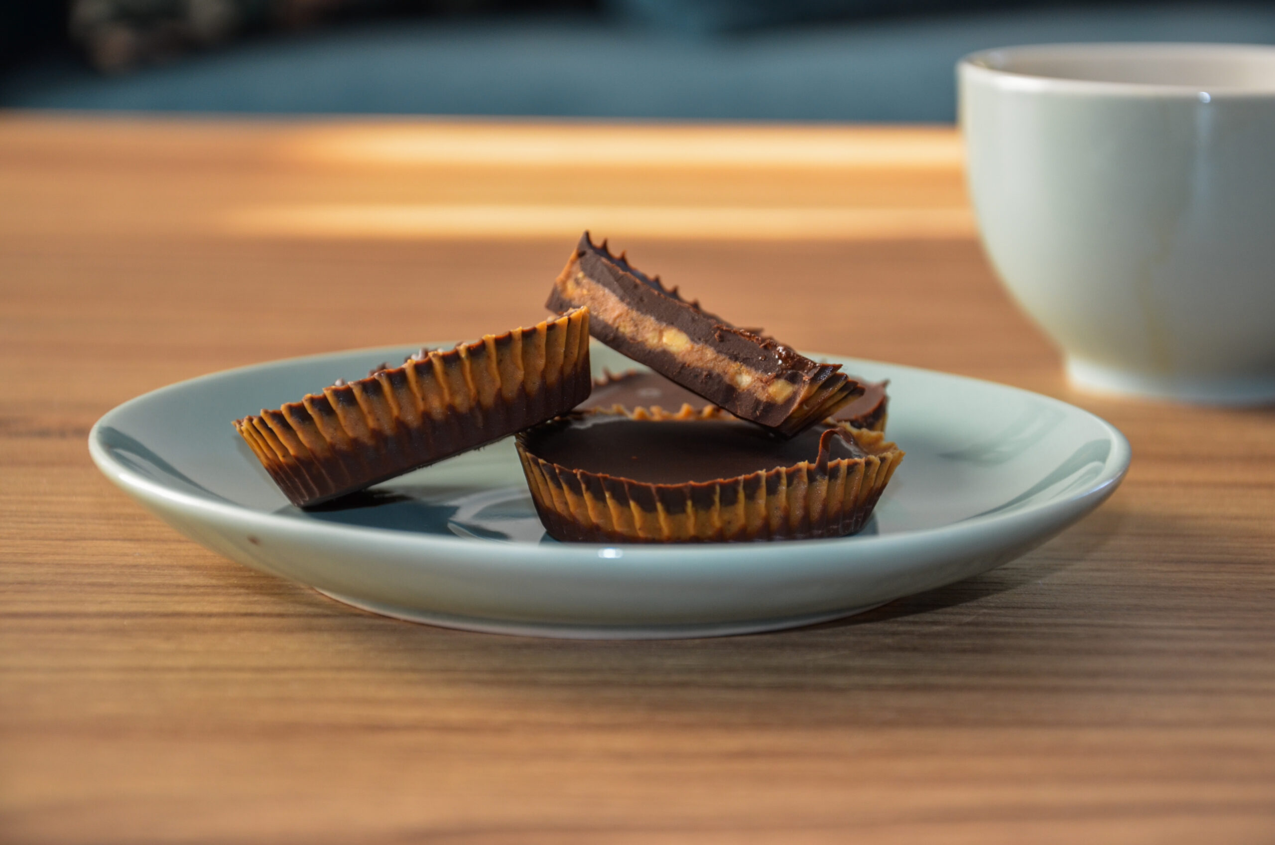 deser ketogeniczny, keto bomba, zdrowe reese's, olej kokosowy