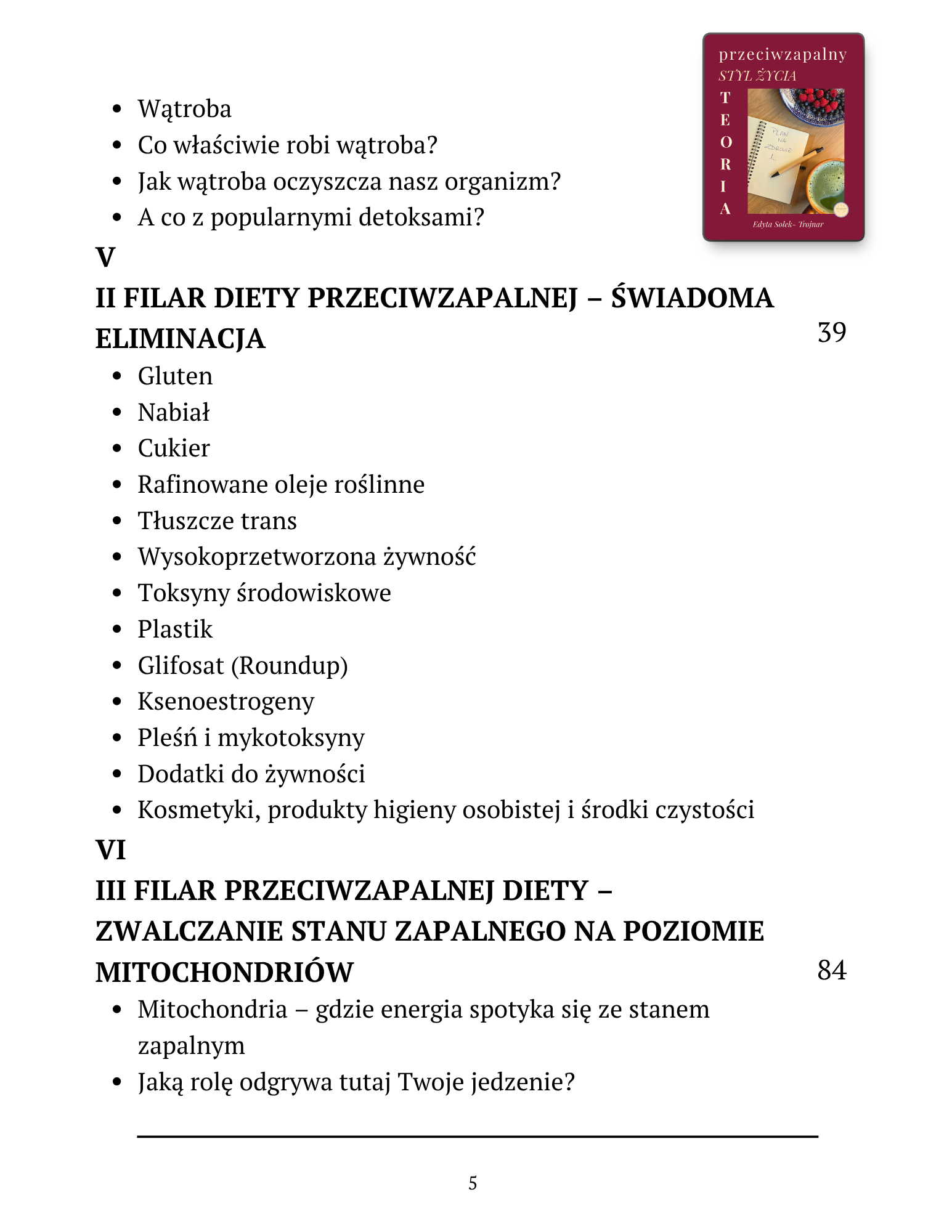 2. Spis Treści TEORIA
