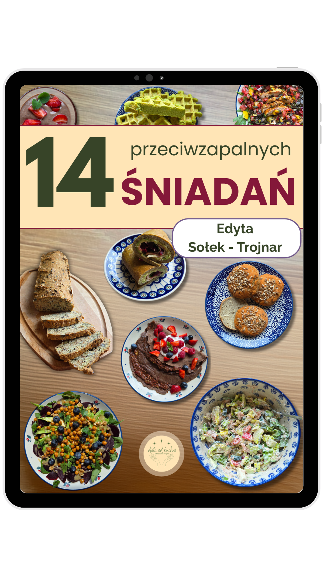 14 przeciwzapalnych śniadań – okładka e-booka
