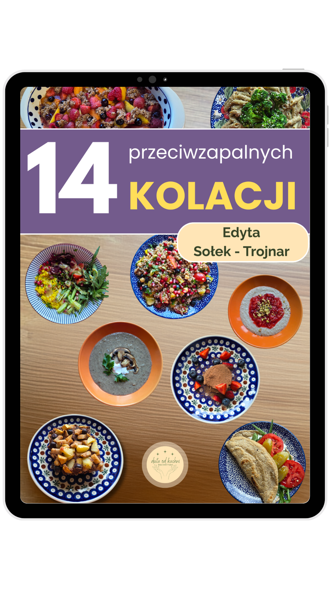 14 przeciwzapalnych kolacji – okładka e-booka